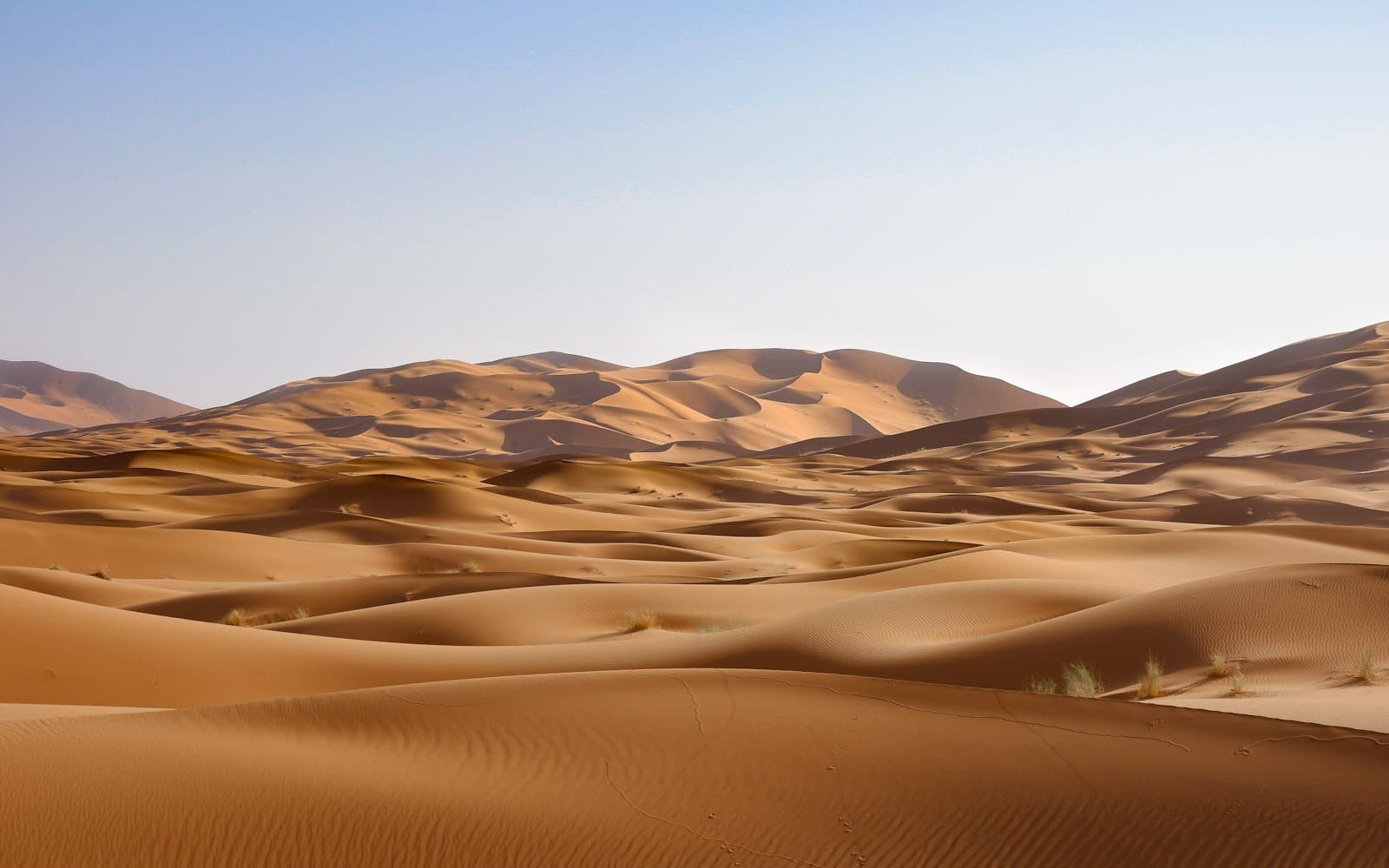 Dunes de l'Erg Chebbi à Merzouga