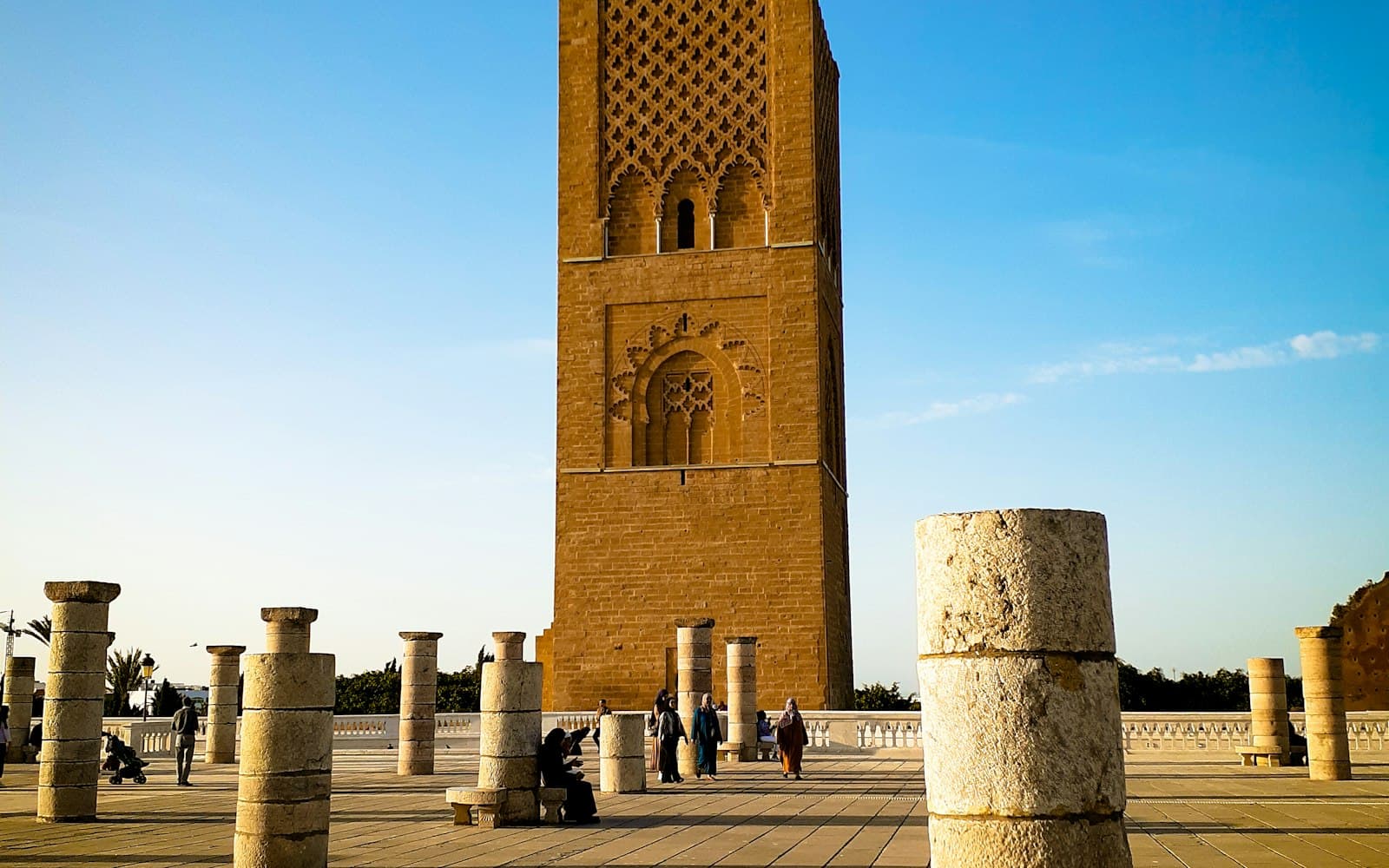 La tour Hassan à Rabat